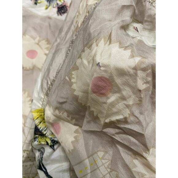 Details Sportswear Vintage Silk Sunflower Bomber Jacket Womens Size‎ Small - Picture 11 of 11